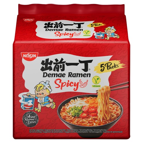 Nissin Demae Ramen Spicy Multipack