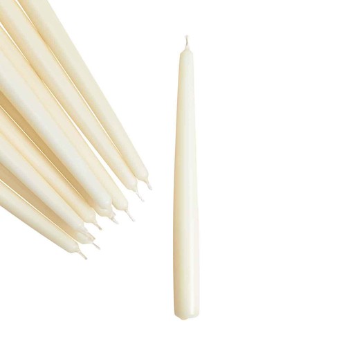 M&S Dinner Candles, White, 10 Pack