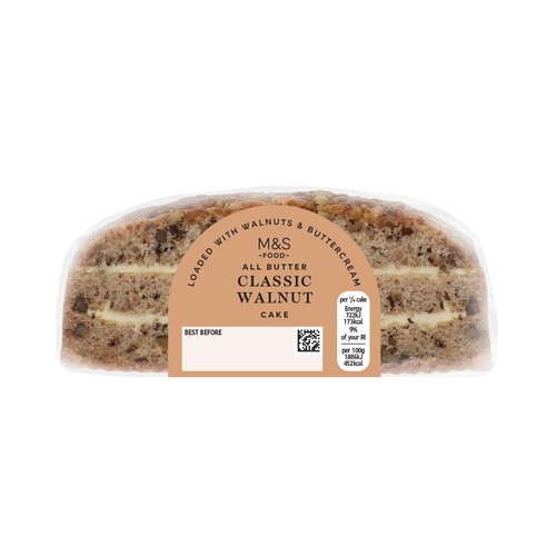 M&S Walnut Cake