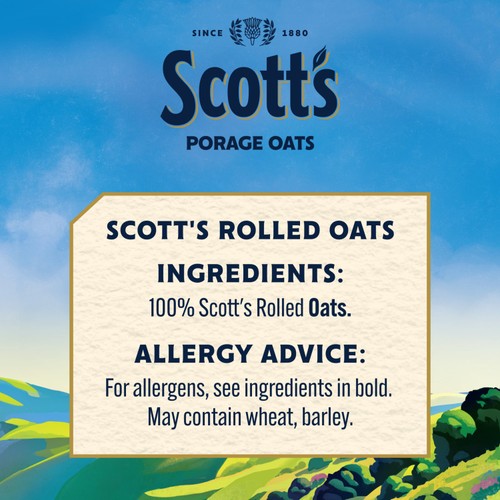 Scott's Porage Original Porridge Cereal Oats