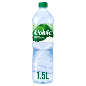 Volvic Natural Bottled Mineral Still Water 1L