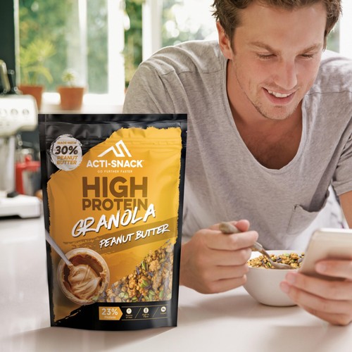 Acti-Snack High Protein Peanut Butter Granola