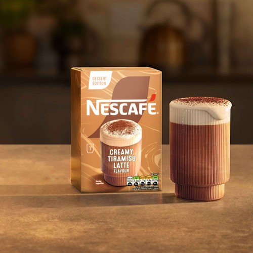 Nescafe Latte Tiramisu Instant Coffee Sachets