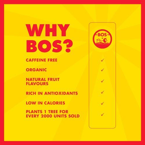 BOS Organic Watermelon & Mint Rooibos Iced Tea