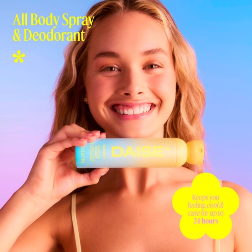DAISE Sunny All Body Spray & Deodorant in Vanilla & Coconut