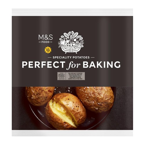 M&S 4 Speciality Baking Potatoes