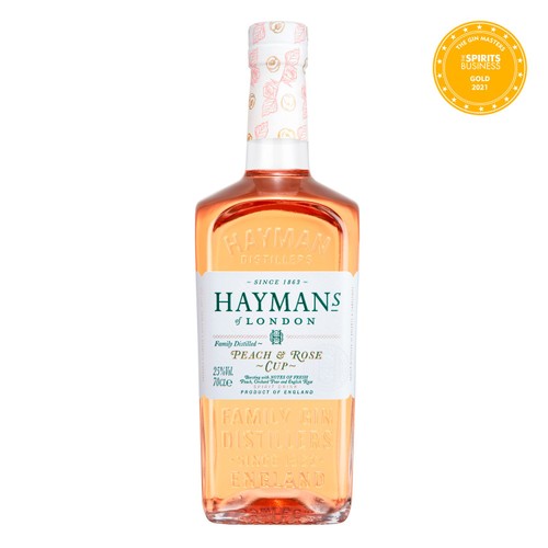 Haymans Peach and Rose Gin Cup