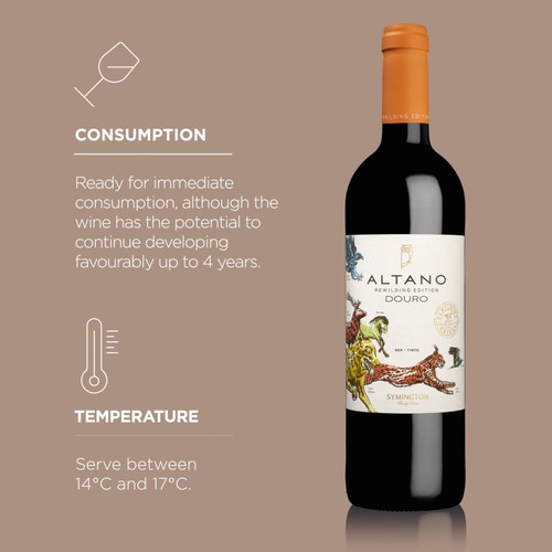 Altano Douro Rewilding red