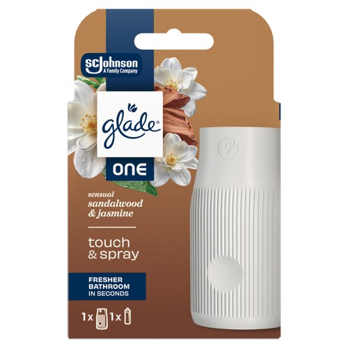 Glade ONE Touch & Fresh Holder Sandalwood and Jasmine Air Freshener