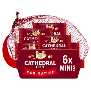 Cathedral City Minis Mature Cheddar Cheese 6x20g