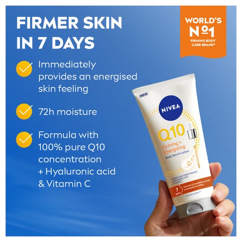 NIVEA Q10 Firming+ Energising Body Serum Lotion