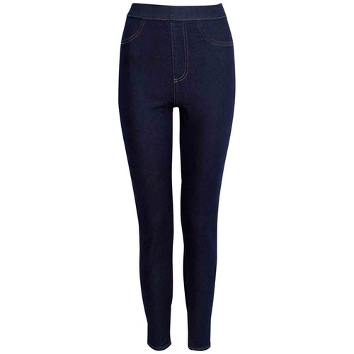 M&S High Waisted Jegging, 16, Dark Indigo