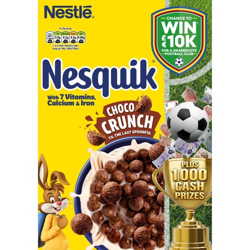 Nesquik Chocolate Breakfast Cereal