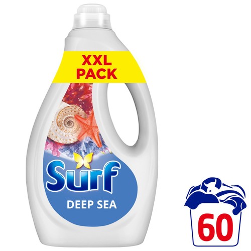 Surf Deep Sea Liquid Laundry Washing Detergent 60 Washes