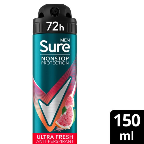 Sure Men 72hr Nonstop Protection Ultra Fresh Antiperspirant Deodorant