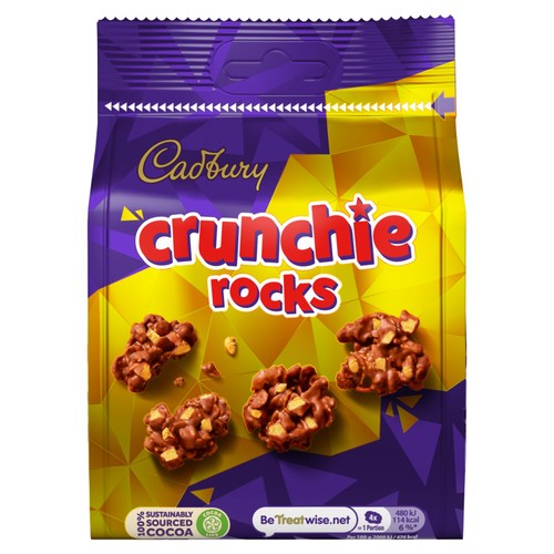 Cadbury Crunchie Rocks Chocolate Bag
