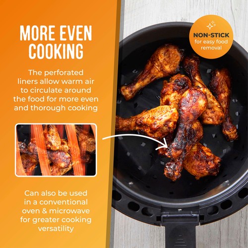 Tower 2L-4L Air Fryer Liners
