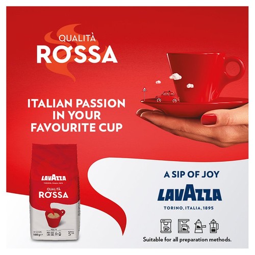 Lavazza Qualita Rossa Coffee Beans