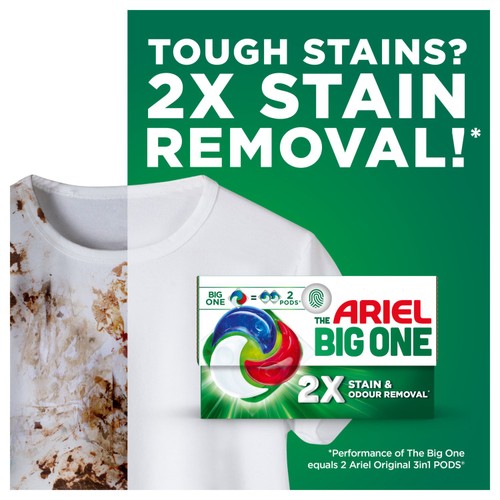 Ariel The Big One Original Washing Liquid Pods 21 washes