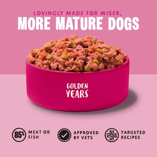Barking Heads Golden Years Senior Wet Dog Food Pouch