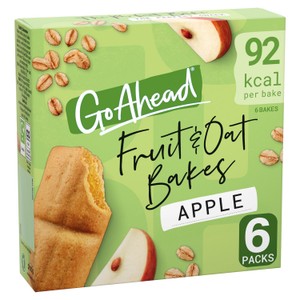 Go Ahead Fruit & Oat Bakes Apple 6pk