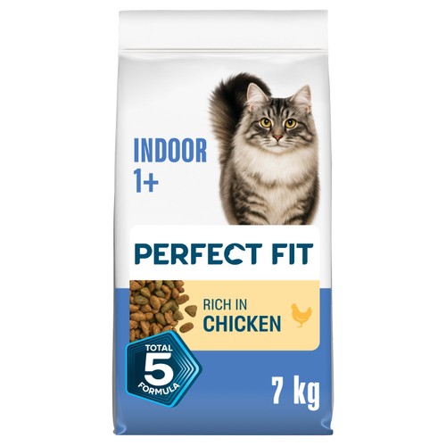 Perfect Fit Indoor Adult Dry Cat Food Chicken