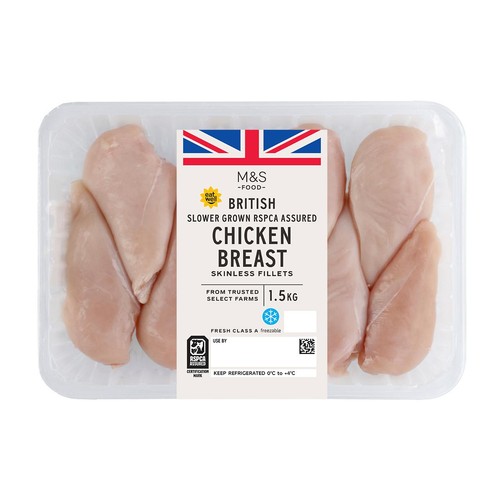 M&S British Skinless Chicken Breast Fillets