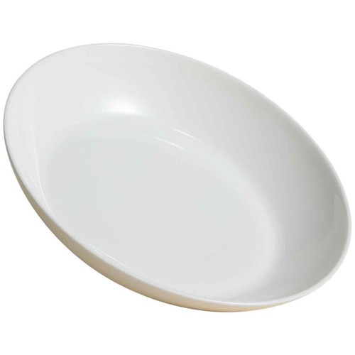 M&S Straight Sided China Pasta Bowl, White