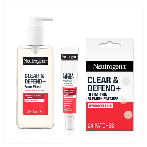 Neutrogena Clear and Defend+ Serum 10% with AHA/PHA + Salicylic Acid 