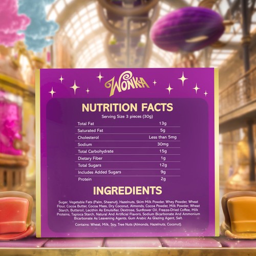 Wonka Chocolate Magic Hats Mixed Box