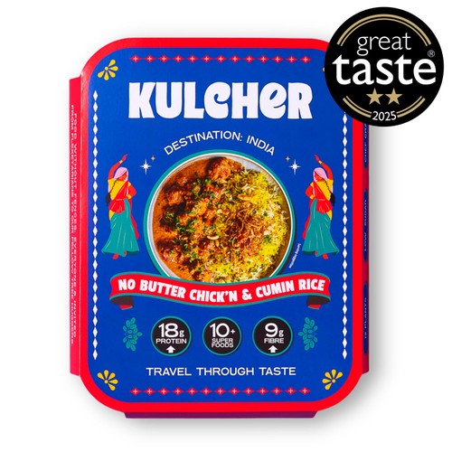Kulcher No-Butter Chick'n with Cumin Rice