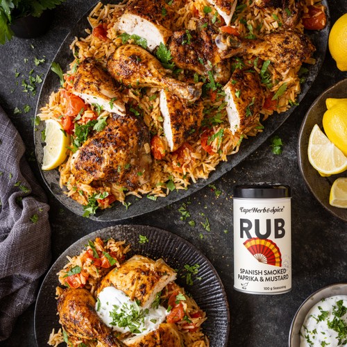 Cape Herb & Spice Spanish Style Paprika & Mustard Rub