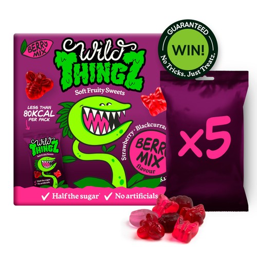 Wild Thingz Sweets Berry Mix Multipack