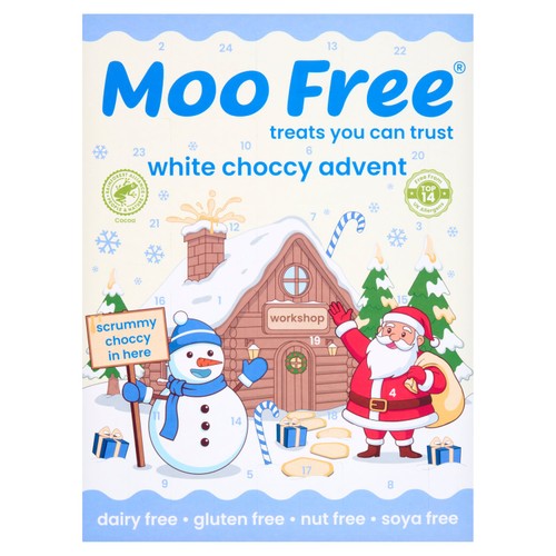 Moo Free White Chocolate Advent Calendar