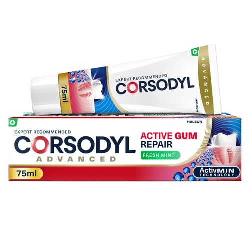 Corsodyl Active Gum Repair Fresh Mint Toothpaste