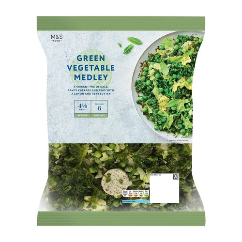 M&S Green Vegetable Medley