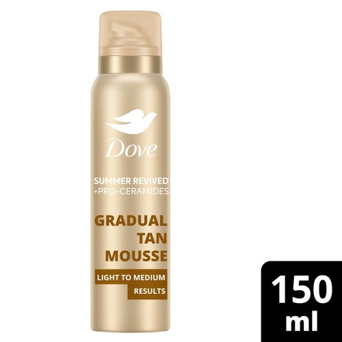 Dove DermaSpa Summer Revived Fair to Medium Gradual Self-Tan Body Mousse