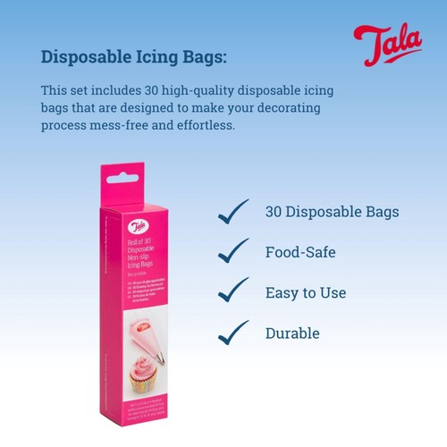 Tala 30 Non-slip Recyclable Disposable Icing Bags