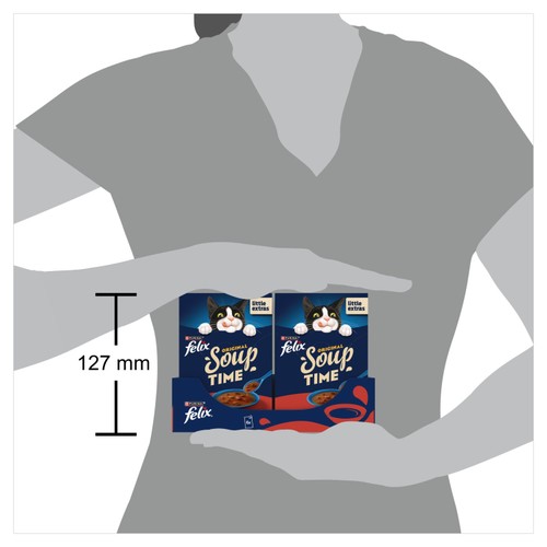 Felix Soup Farm Selection Chicken, Beef & Lamb Wet Cat Food