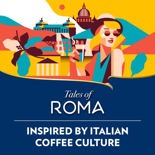 Lavazza Tales of Italy Roma Nespresso Compatible Capsules