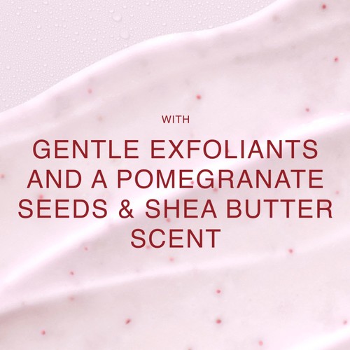 Dove Pomegranate Shower Exfoliating Body Scrub Jar