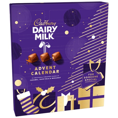 Cadbury Dairy Milk Chocolate Mixed Chunk Advent Calendar