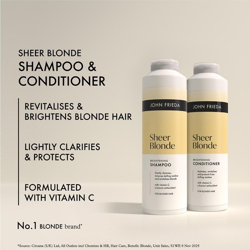 John Frieda Sheer Blonde Brightening Bundle Pack