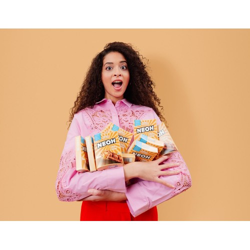 NEOH Crisp & Cream Bar Multipack, 3 Bars No Added Sugar, High Fibre
