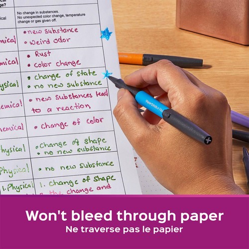 Paper Mate Flair 0.7mm Metallic Felt Tip Pens