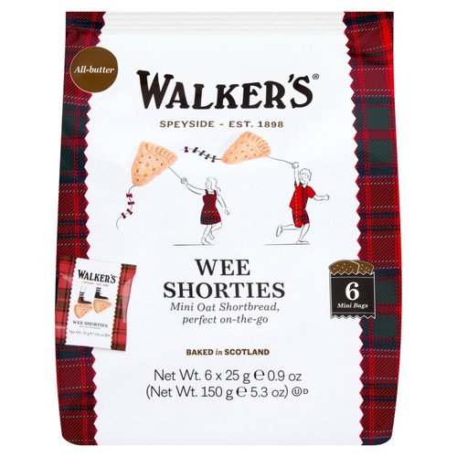 Walker's Shortbread Oat Shortbread Wee Shorties