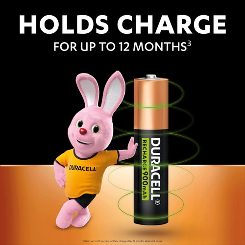 Duracell Recharge Ultra AAA Rechargeable Batteries