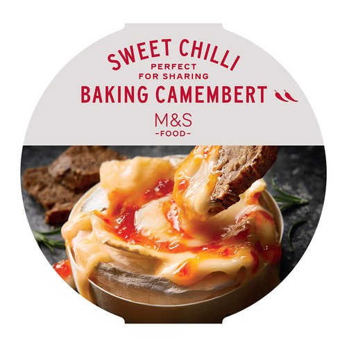M&S Baking Camembert with a Sweet Chilli Glaze