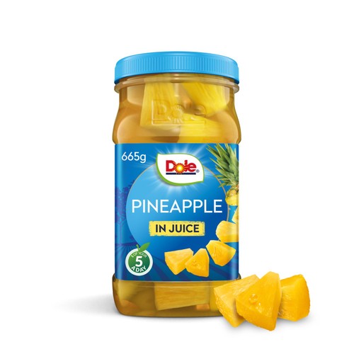 Dole Pineapple in Juice Jar