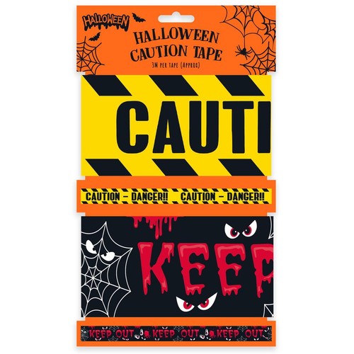 Halloween Warning Tape Decoration 6m